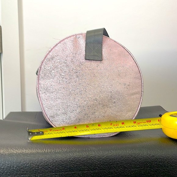 Justice Shimmer Logo Pink Duffel Bag - Picture 4 of 8